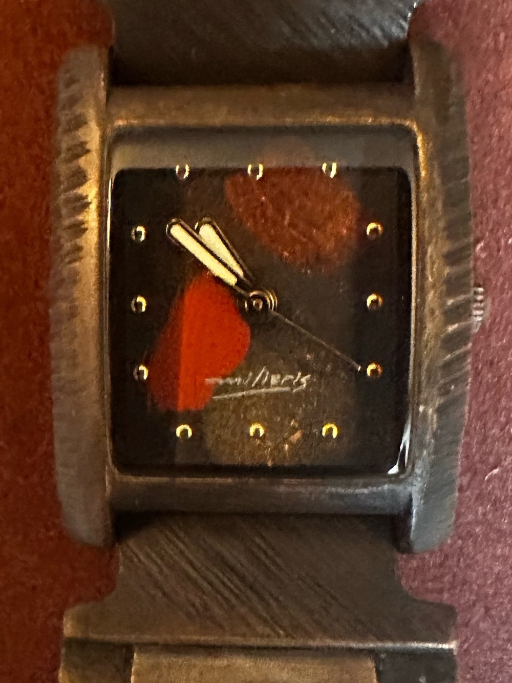 Watch Craft by Miller's Brown Tinted Vintage-Style Bracelet Watch